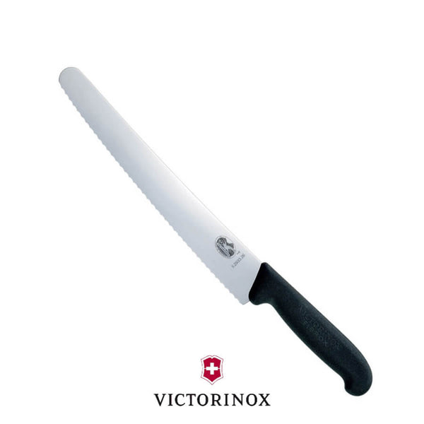 Victorinox Serrated Pastry Knife 26cm Black