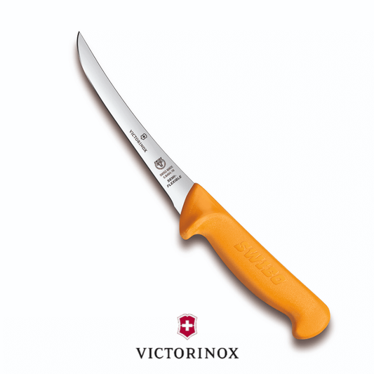 Victorinox Swibo Curved Narrow Semi-Flex Boning Knife 16cm