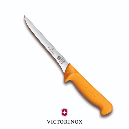 Victorinox Swibo Straight Back Flex Narrow Curved Boning Knife 16cm