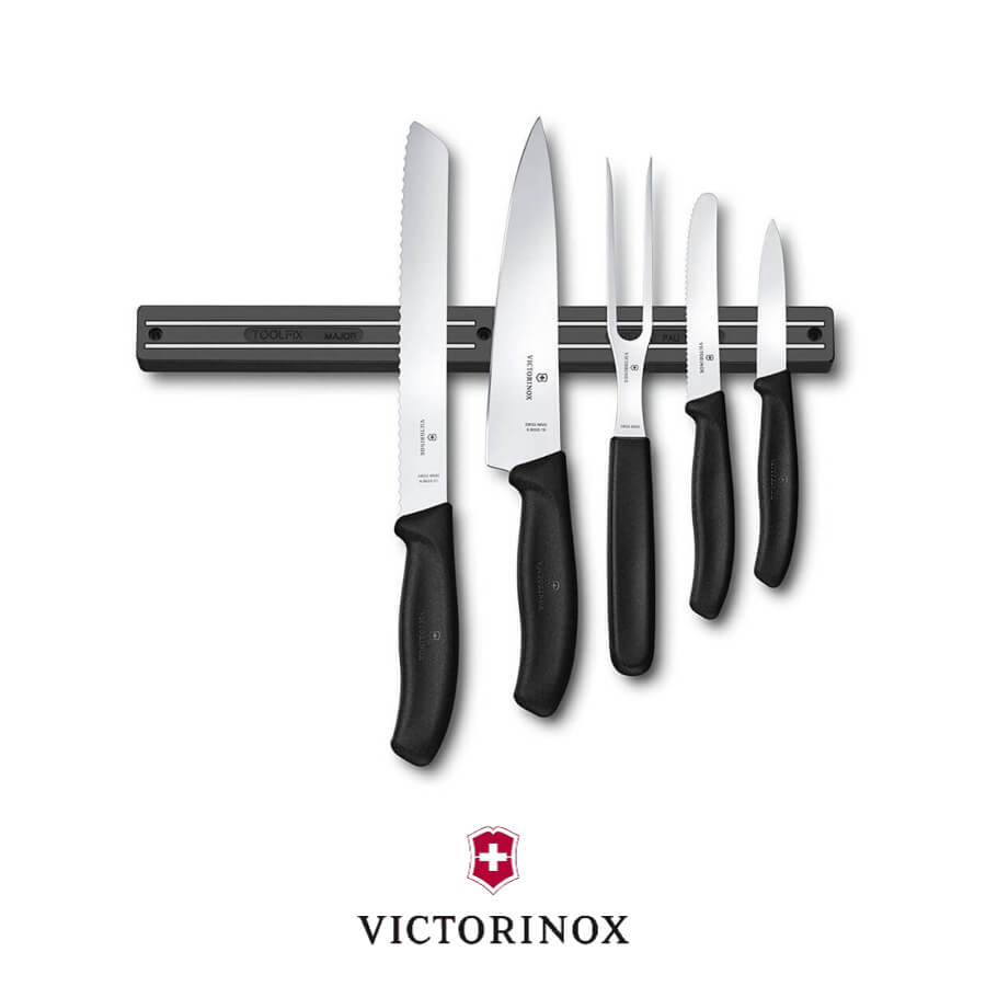 Victorinox Magnetic Knife Rack Black 35cm (empty)