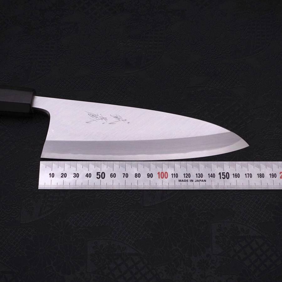 Musashi Blue Steel #2 Kasumi Buffalo Single Bevel Deba Knife 16.5cm