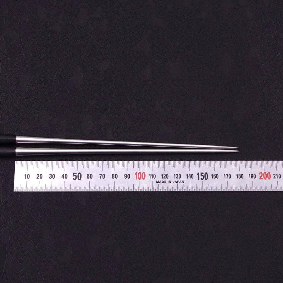 Musashi Chopsticks Stainless Black-Ishime Handle 18cm