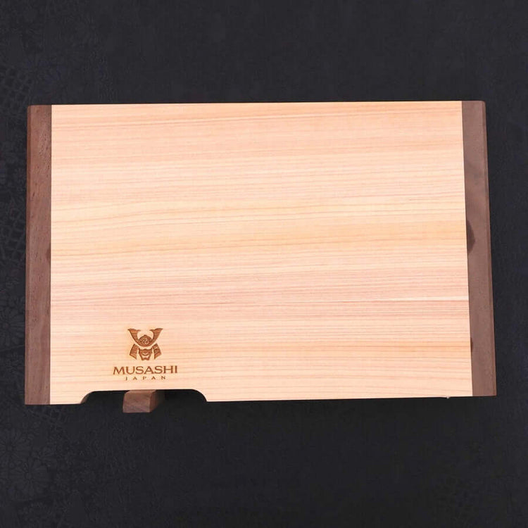 Musashi Cutting Board Hinoki with Stand 28×18×1.5cm