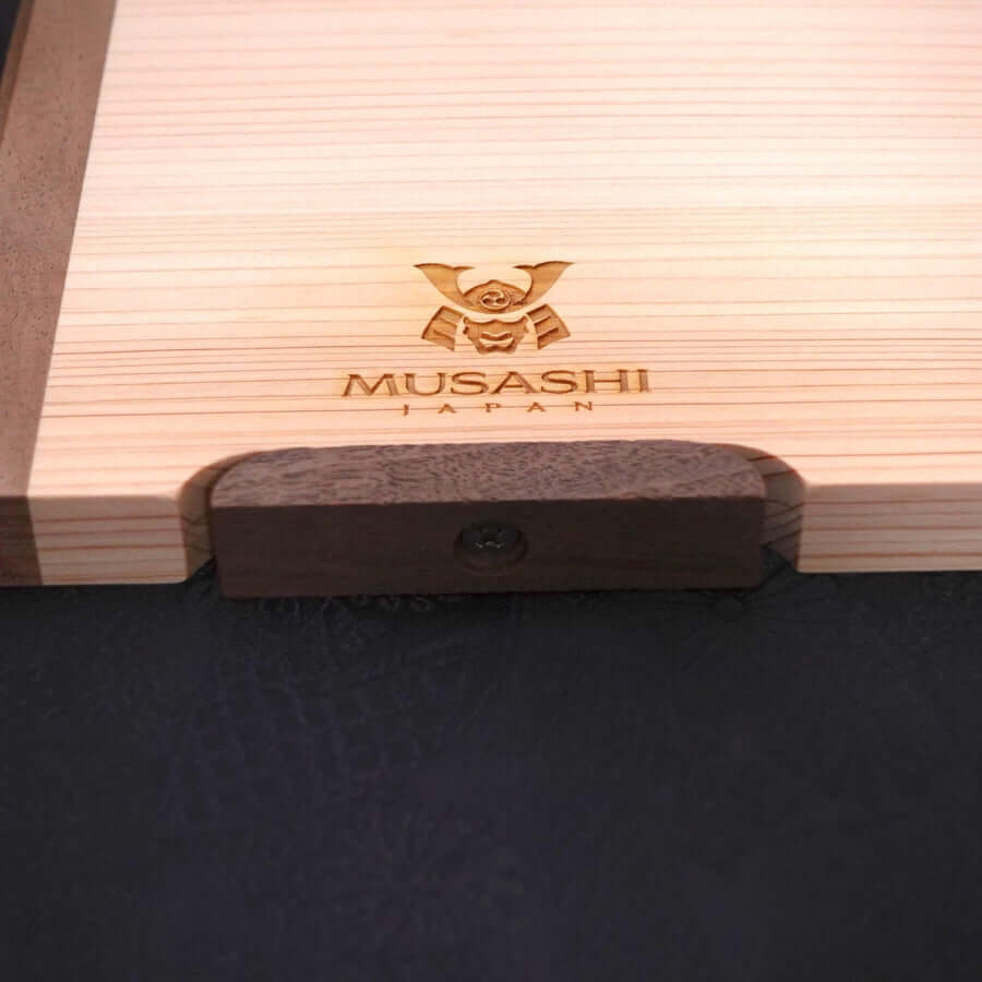 Musashi Cutting Board Hinoki with Stand 33×23×1.5cm