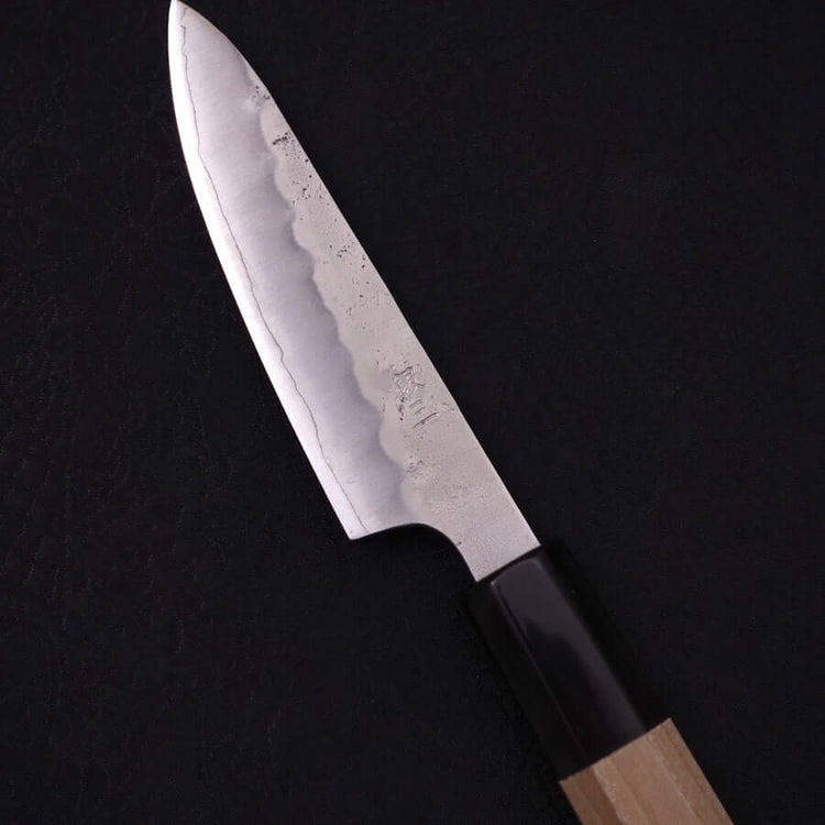 Musashi Silver Steel #3 Nashiji Buffalo Petty Knife 8cm