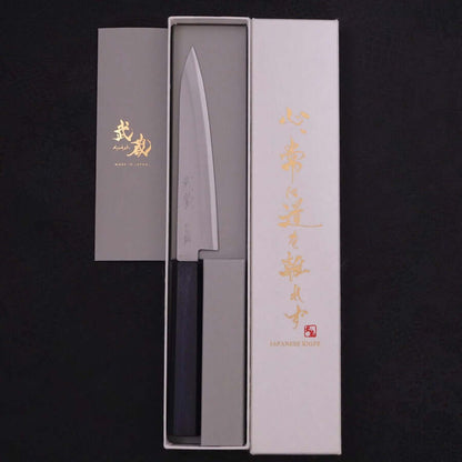 Musashi Aogami-Super Polished Dark Blue Petty Knife 14.5cm