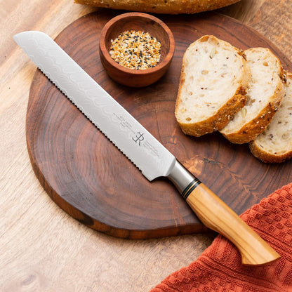 Ryda Knives ST650 Powder Steel Bread Knife 22.8cm