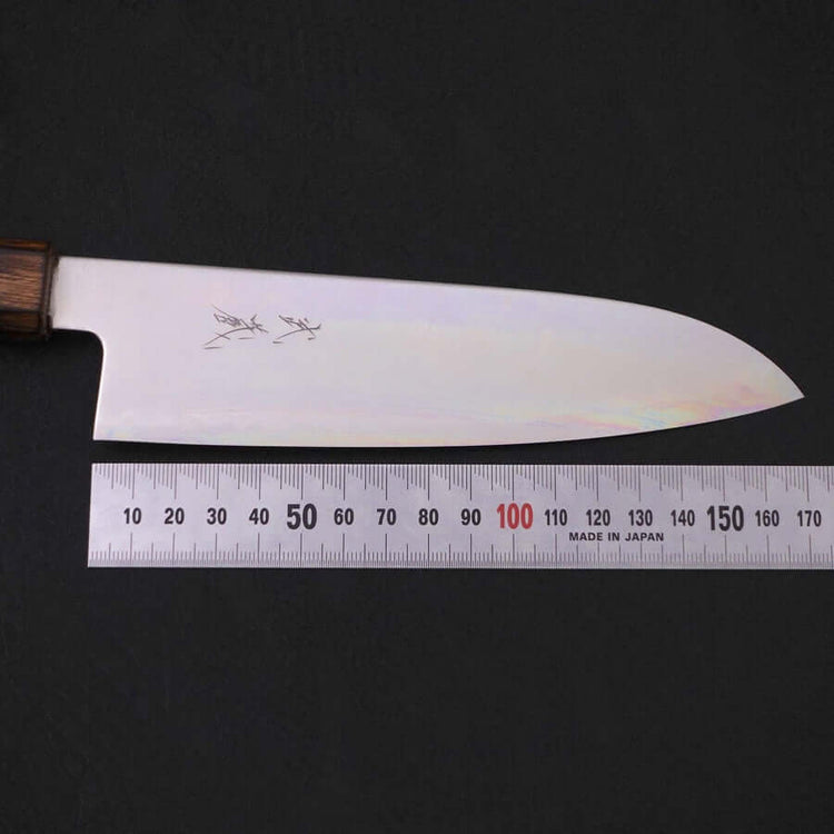 Musashi Chromax Polished Sumi Urushi Santoku Knife 17cm