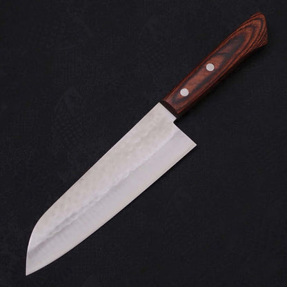 Musashi VG-1 Tsuchime Western Mahogany Santoku Knife 16.5cm