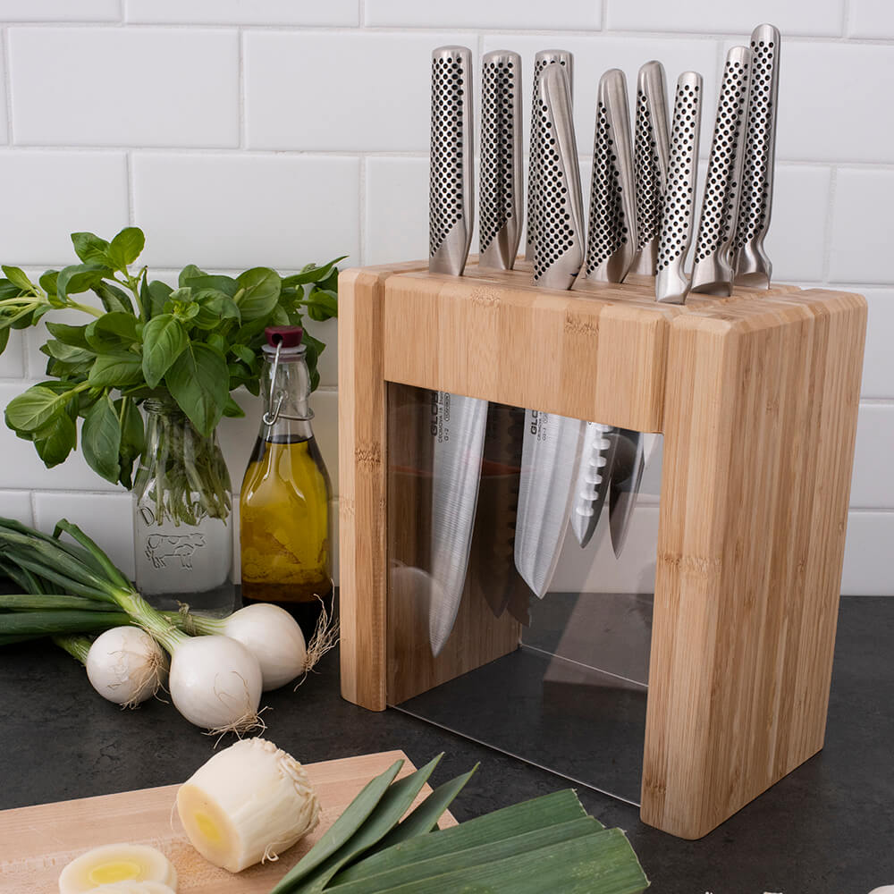 Global Ikasu X Knife Block 10 Pc Set