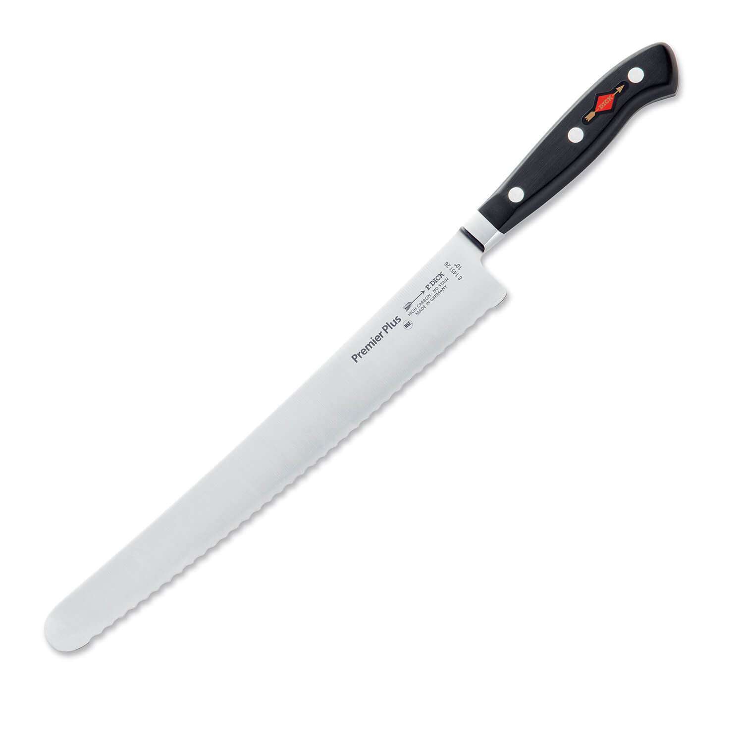 10 F. Dick Serrated Edge Knife, Cutlery