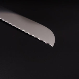 Bread knife Molybdenum Polished Western Handle 250mm – MUSASHI