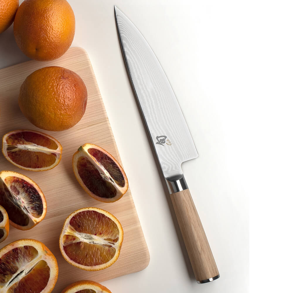 Fruit and Vegetable Carving Knife Set of 2PC Orange Handle Fruit