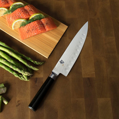 Shun Kai Classic Scalloped Chefs Knife 20.3cm