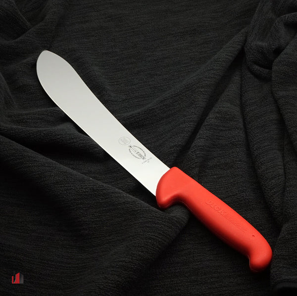 F Dick 10 Piece Pro Butchers Knife Set - Red