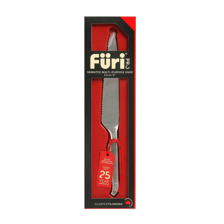 Furi Pro Serrated Multi Purpose Knife 15cm - House of Knives