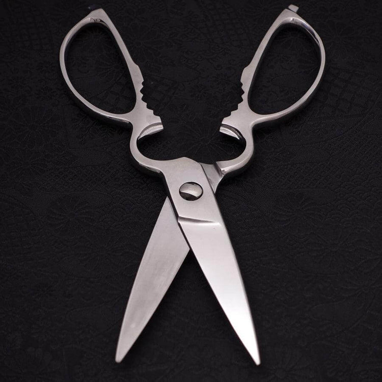 Musashi Grape Polish Forged Handmade Kitchen Scissors 22cm