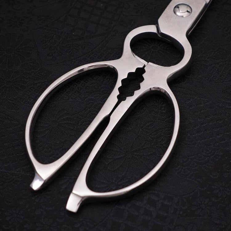 Musashi Grape Polish Forged Handmade Kitchen Scissors 22cm