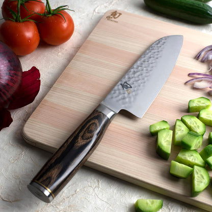 Shun Kai Premier Santoku Knife 18cm