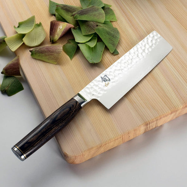 Shun Kai Premier Nakiri Knife 14cm