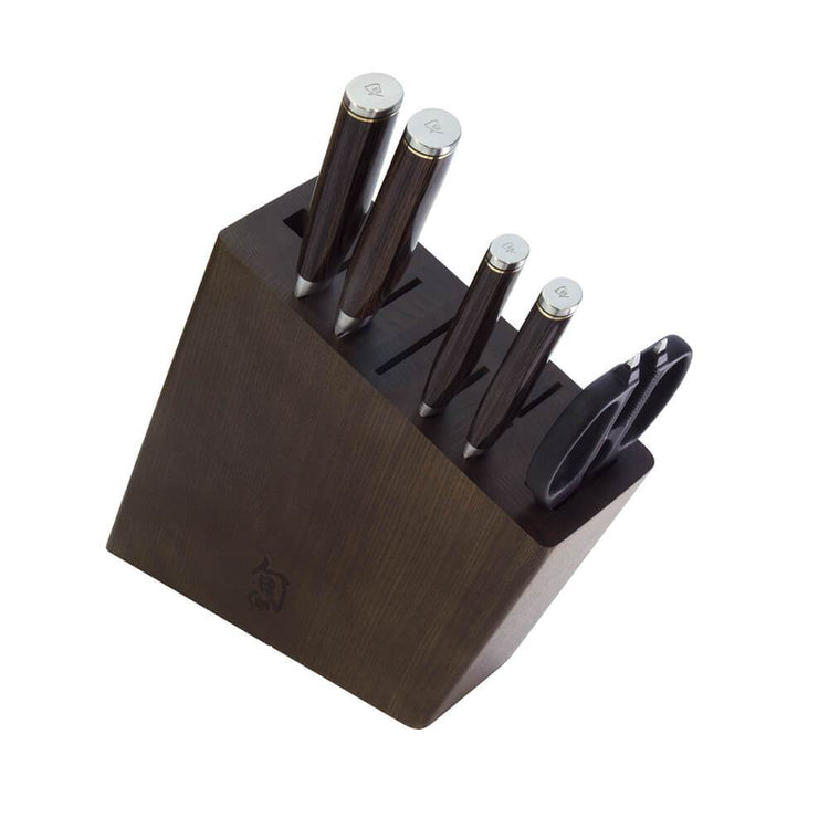 Shun Kai Premier Kanso Knife Block 6 Pc Set