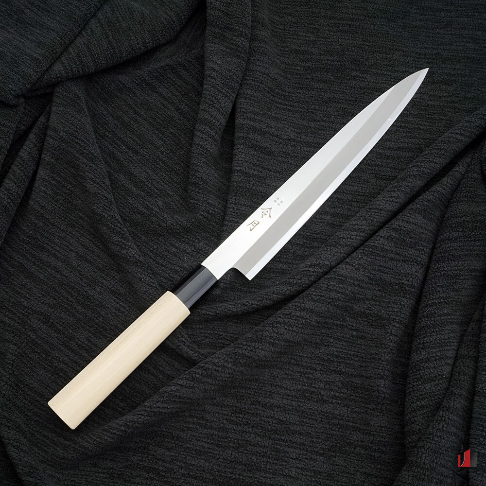 Japanese Sushi Knife Set (Deba/Yanagi/Usuba) by Fuji Cutlery - MADE IN JAPAN