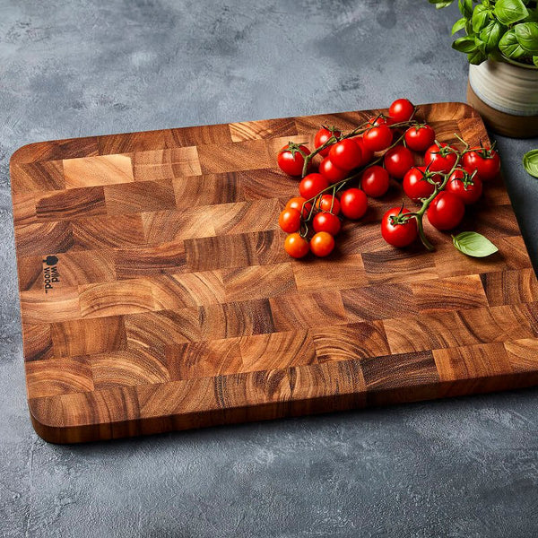 Large Vintage Cutting Board in Wood and Metal Design Fish Chopping Board  Fish Shaped Cutting Serving Wooden Board, Fish Board Display. 