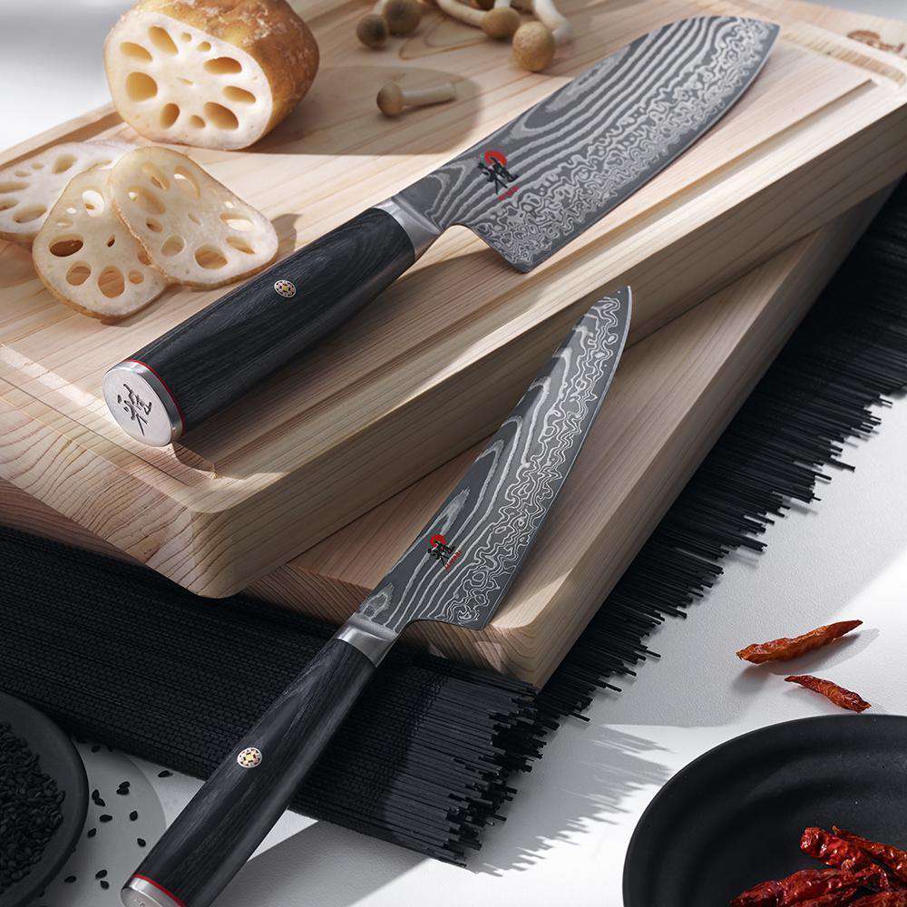 Miyabi 5000FC-D Damascus Steel Santoku Knife 180mm – Japanese Taste