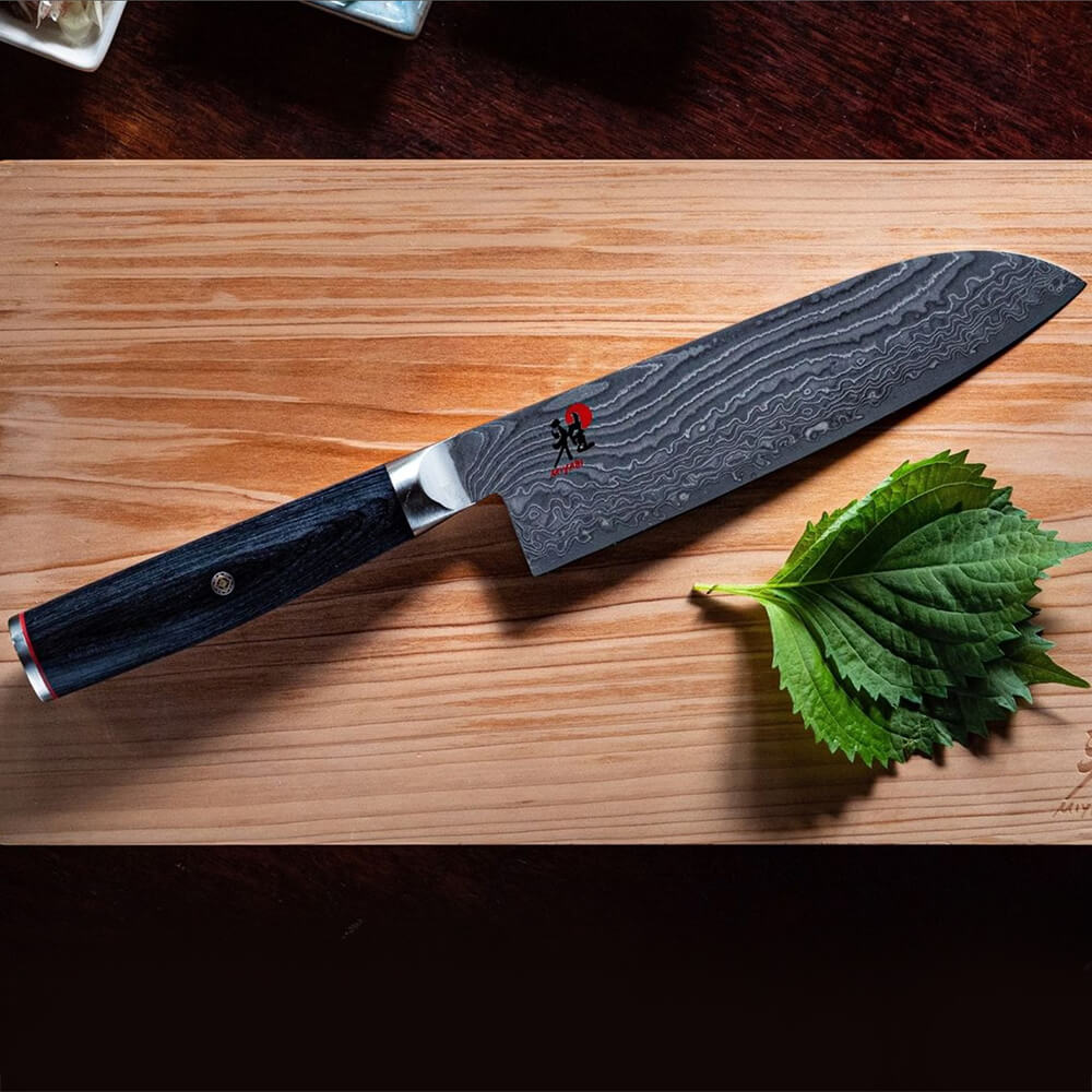 Miyabi 5000FC-D Damascus Steel Santoku Knife 180mm – Japanese Taste